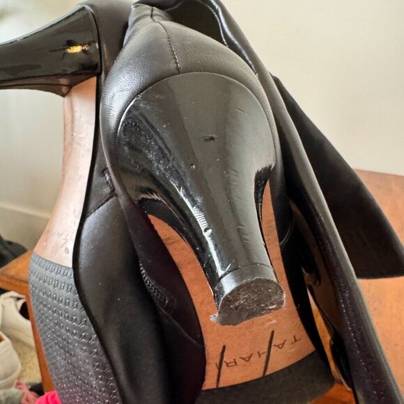 Tahari Minna Boots Black Leather - Picture 9 of 11